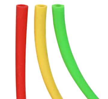 Simplicity Heavy-Duty Silicone Dosing Pump Tubing - G/R/Y Combo Pack - 10 Feet