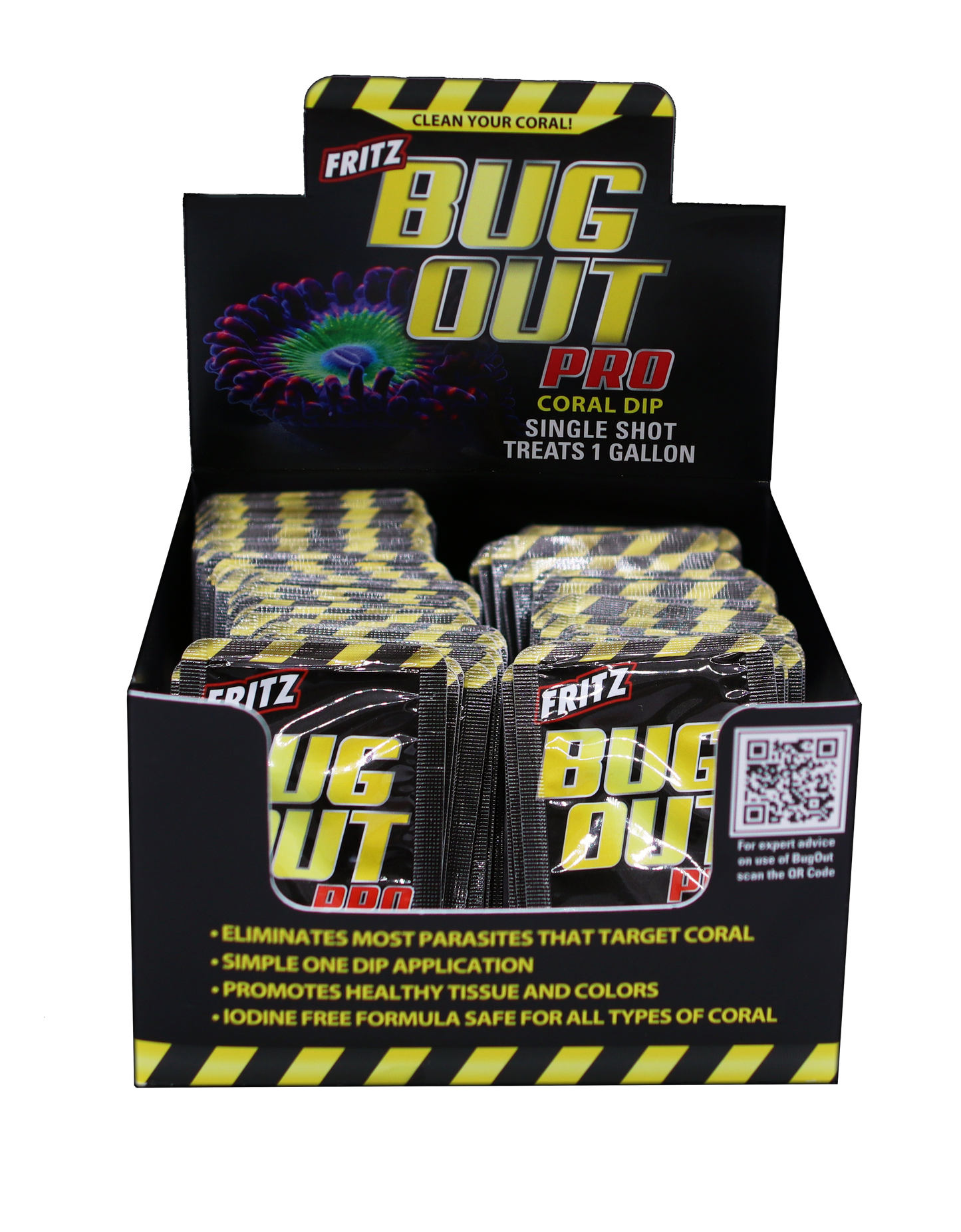 Fritz Bug Out Coral Dip one shot