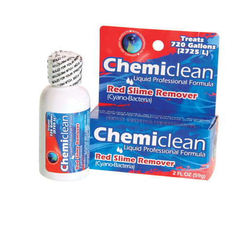 Boyd Chemiclean Aquarium Treatment Liquid - 2 fl oz Cyanobacteria (Red Slime)