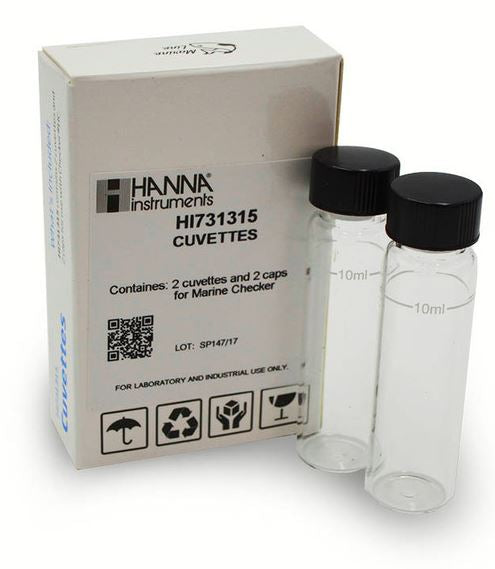 Hanna Instruments HI731315 2 Spare Cuvettes for Checkers