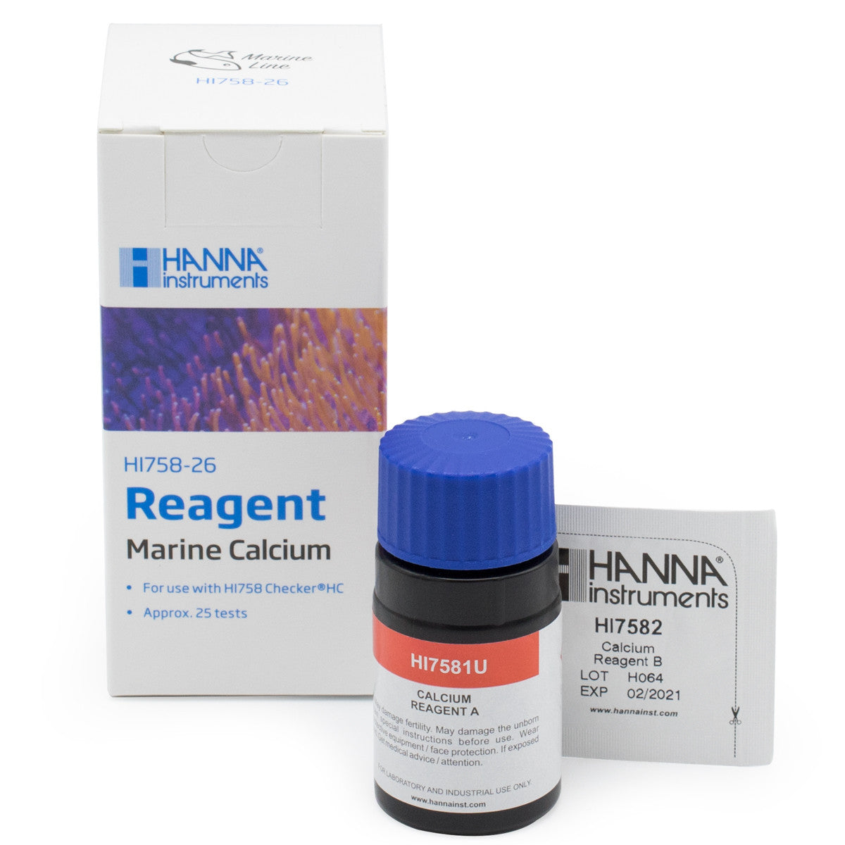 Hanna Instruments HI758-26 CALCIUM CHECKER REAGENTS