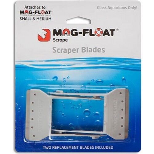 Mag float scraper blades