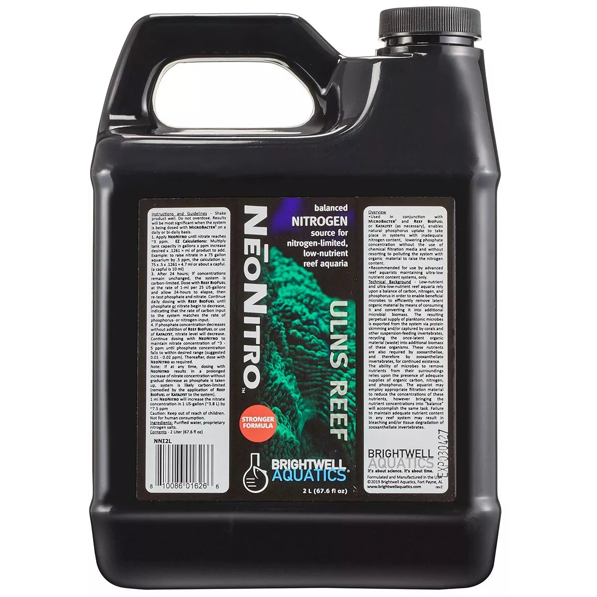 Brightwell Aquatics NeoNitro - Balanced Nitrogen Supplement 2L