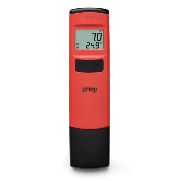 Hanna pHep Waterproof Pocket pH Tester with 0.1 Resolution