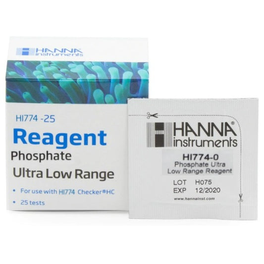 Hanna Phosphate Ultra Low Range Checker HC Reagents hi-774-25 (25 Tests)