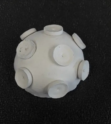 Ceramic frag holder Dome