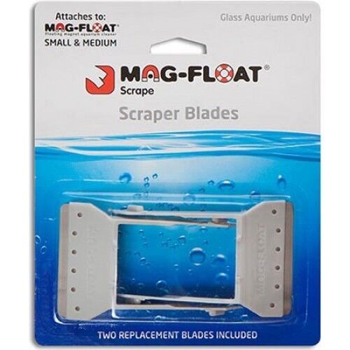 Mag float scraper blades